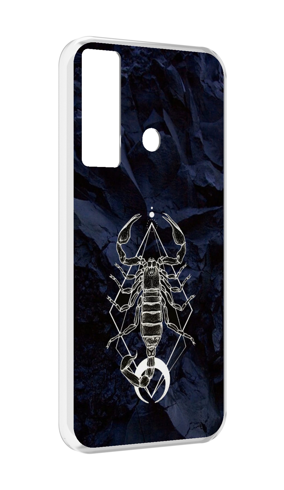 

Чехол MyPads знак зодиака скорпион 3 для Tecno Camon 17, Прозрачный, Tocco