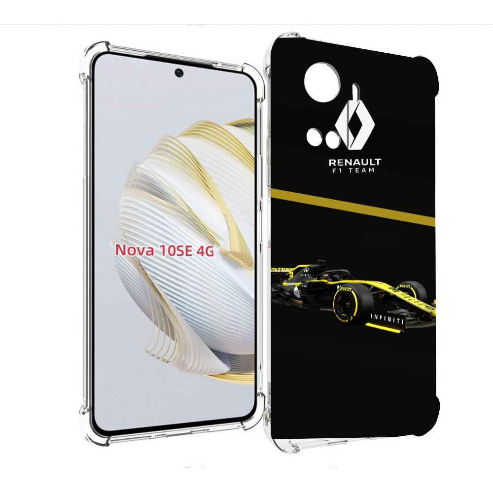 

Чехол MyPads рено renault 2 для Huawei Nova 10 SE, Прозрачный, Tocco