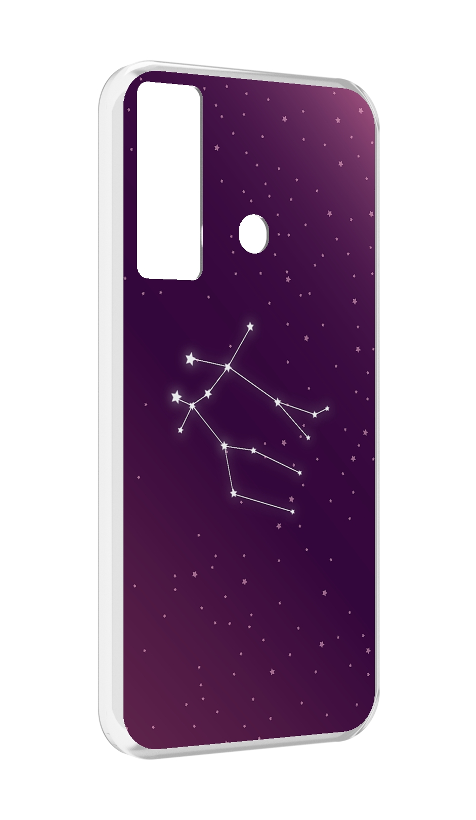 

Чехол MyPads знак-зодиака-близнецы-4 для Tecno Camon 17, Прозрачный, Tocco