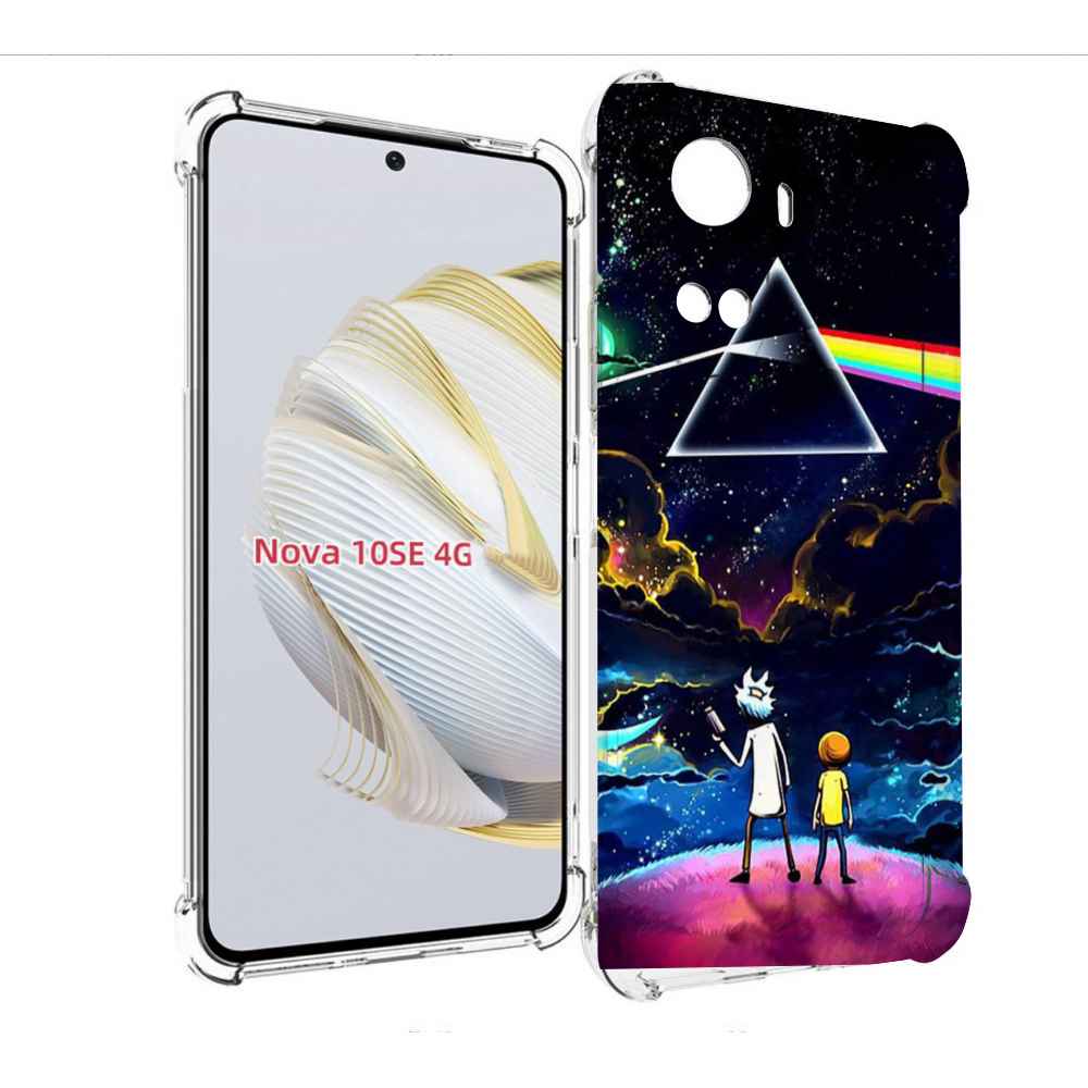 

Чехол MyPads рик и морти в космосе для Huawei Nova 10 SE, Прозрачный, Tocco