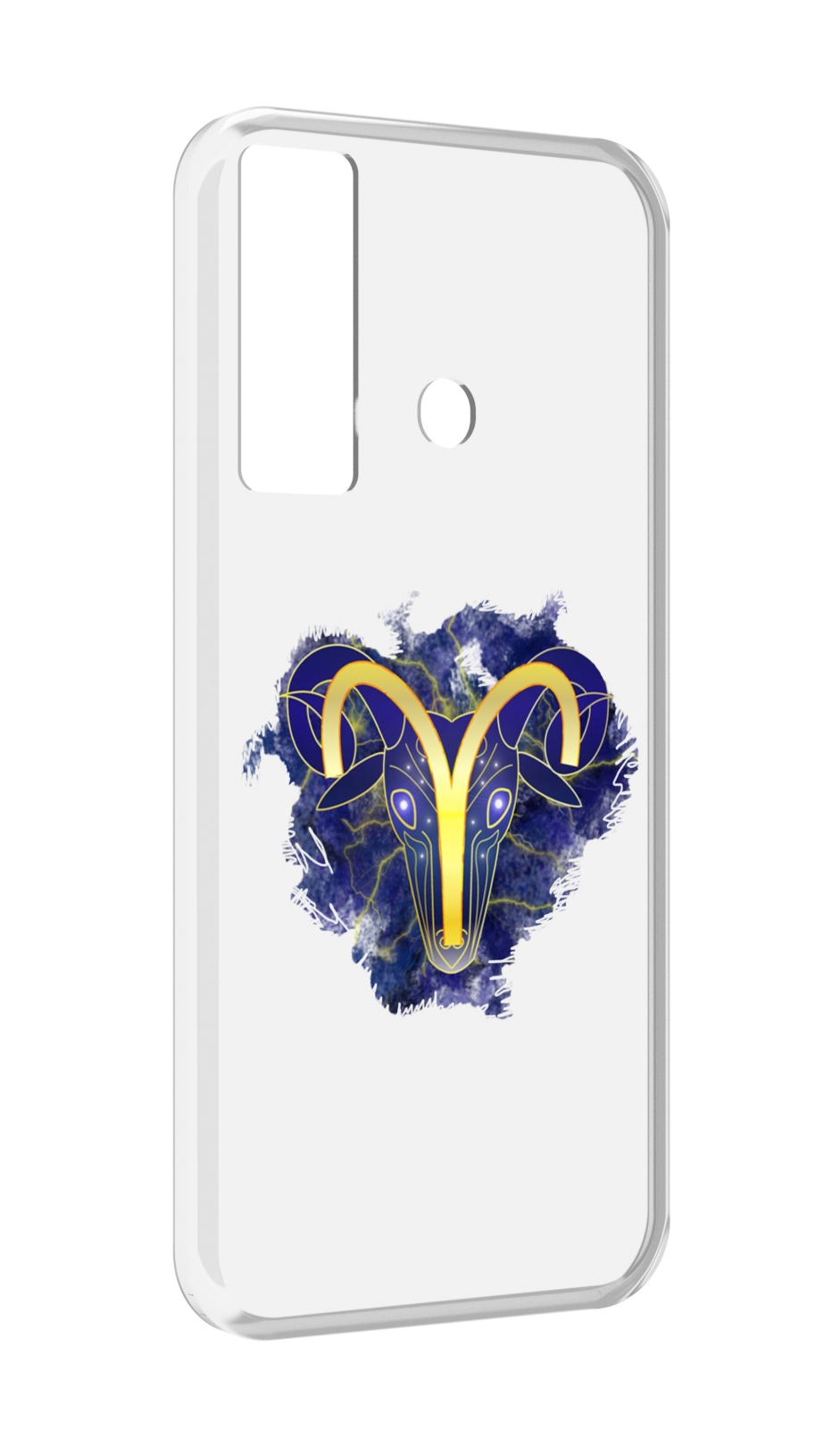 

Чехол MyPads знак-зодиака-овен-8 для Tecno Camon 17, Прозрачный, Tocco