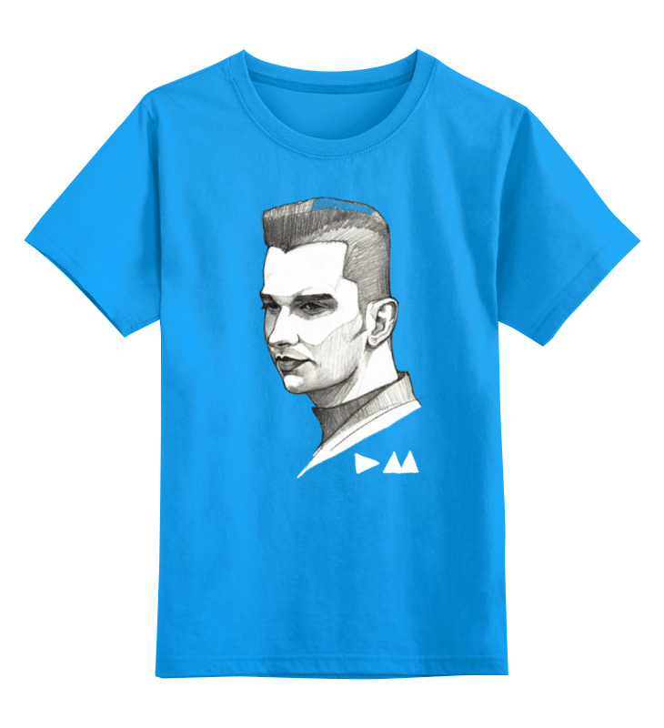 

Футболка детская Printio Depeche mode цв. голубой р. 140, Depeche mode