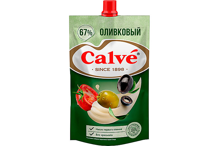 

Calve, майонез Оливковый 67%, 200 г