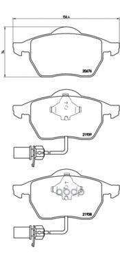 

Колодки Тормозные Дисковые Перед P 85 037 Nsin0020862392 Brembo арт. P85037