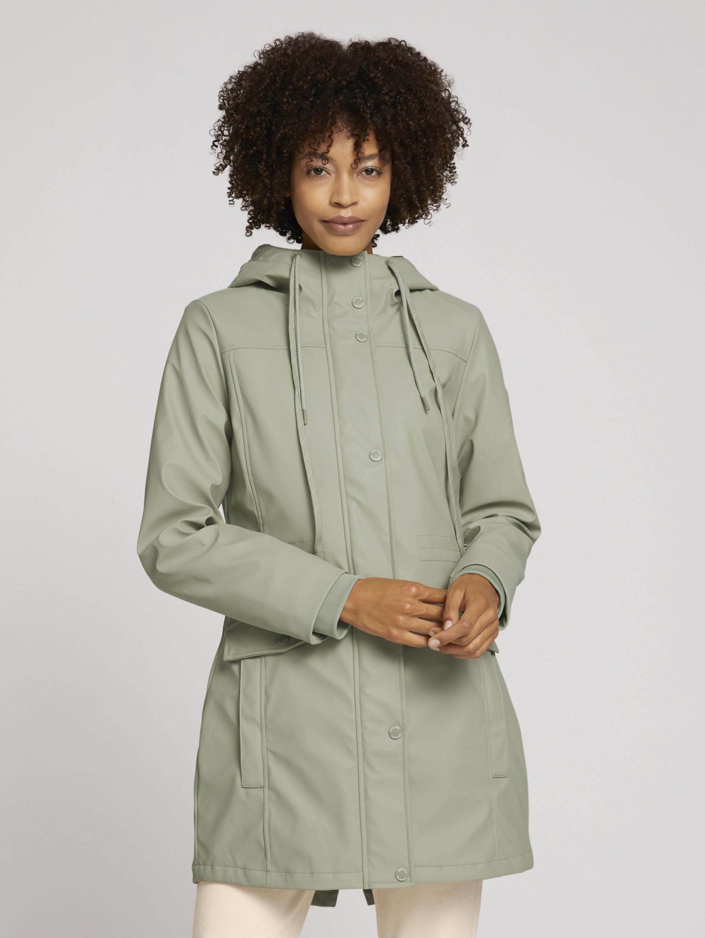 

Плащ женский TOM TAILOR 1026984 зеленый L, 1026984