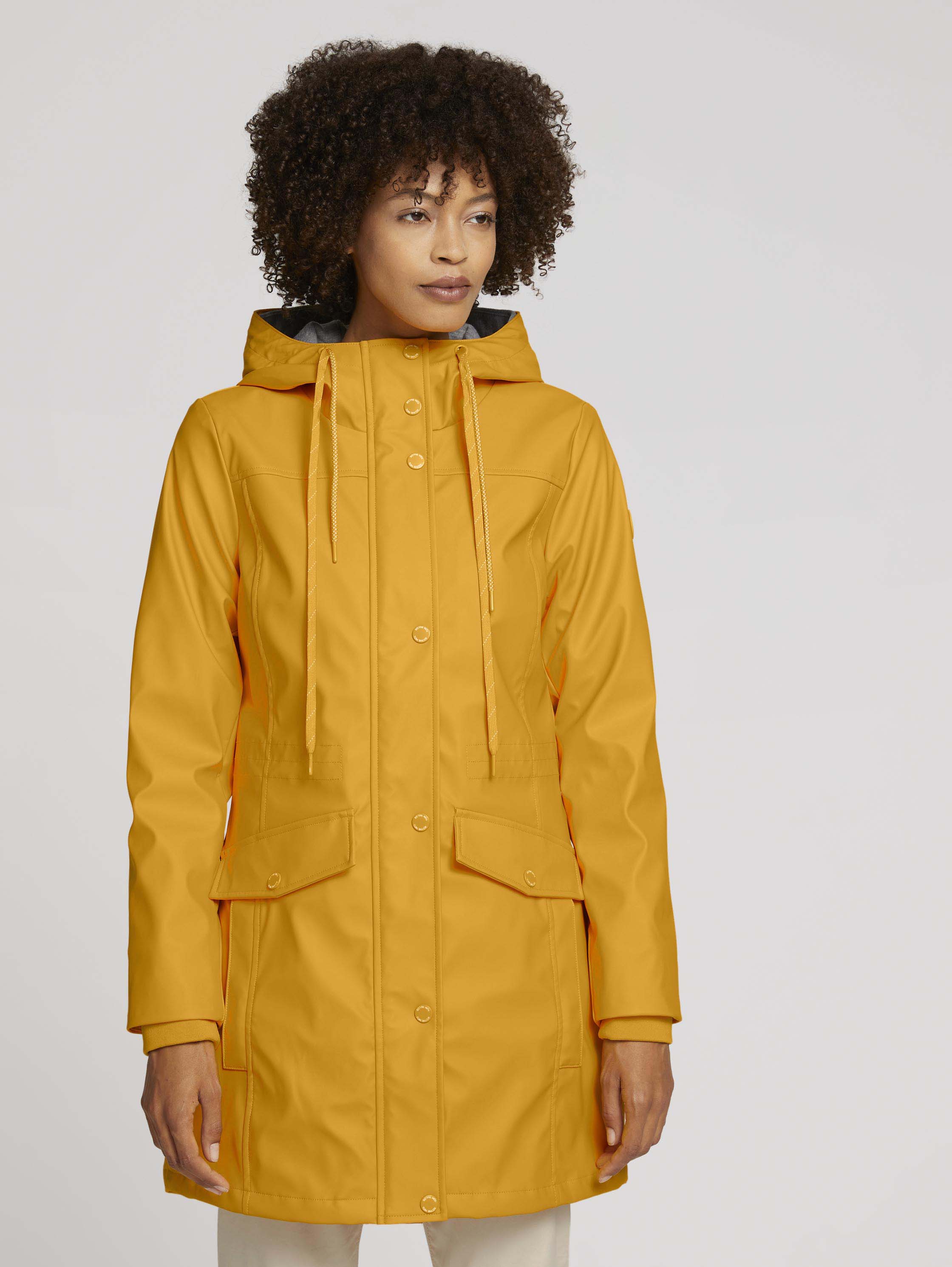

Плащ женский TOM TAILOR 1026984 желтый XS, 1026984