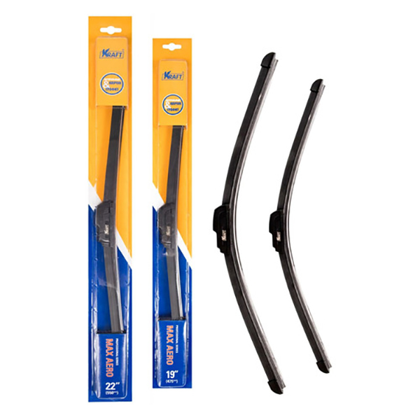 

Комплект щеток стеклоочистителя KRAFT KT 830865, 475мм+550мм, бескаркасная