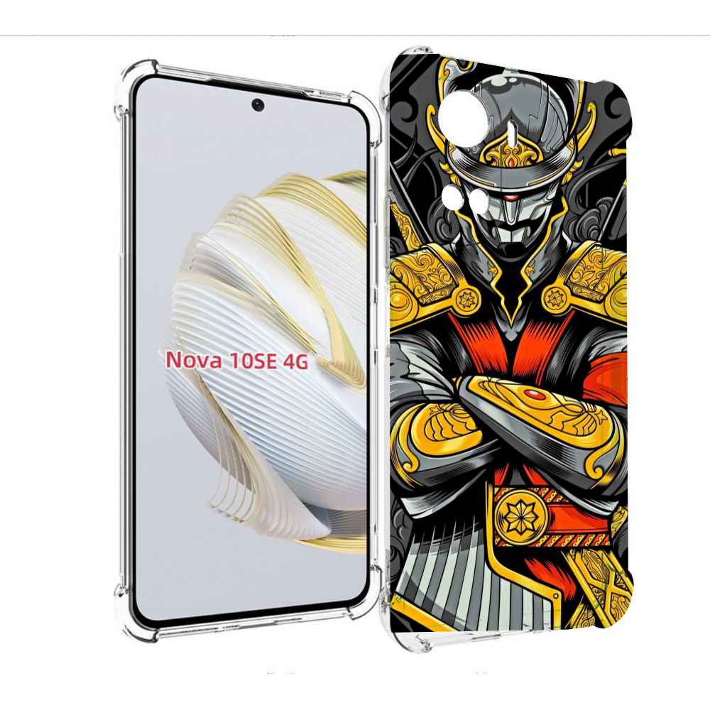 

Чехол MyPads самурай для Huawei Nova 10 SE, Прозрачный, Tocco