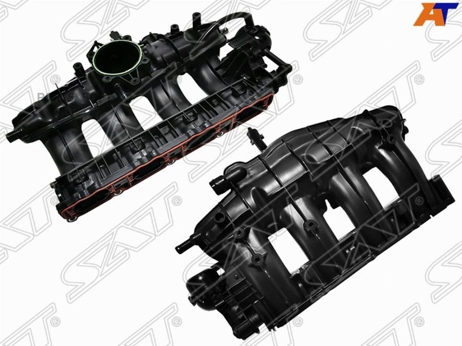 SAT Коллектор впускной SKODA OCTAVIA/YETI/VW PASSAT/TIGUAN/JETTA с изменяемой длинной