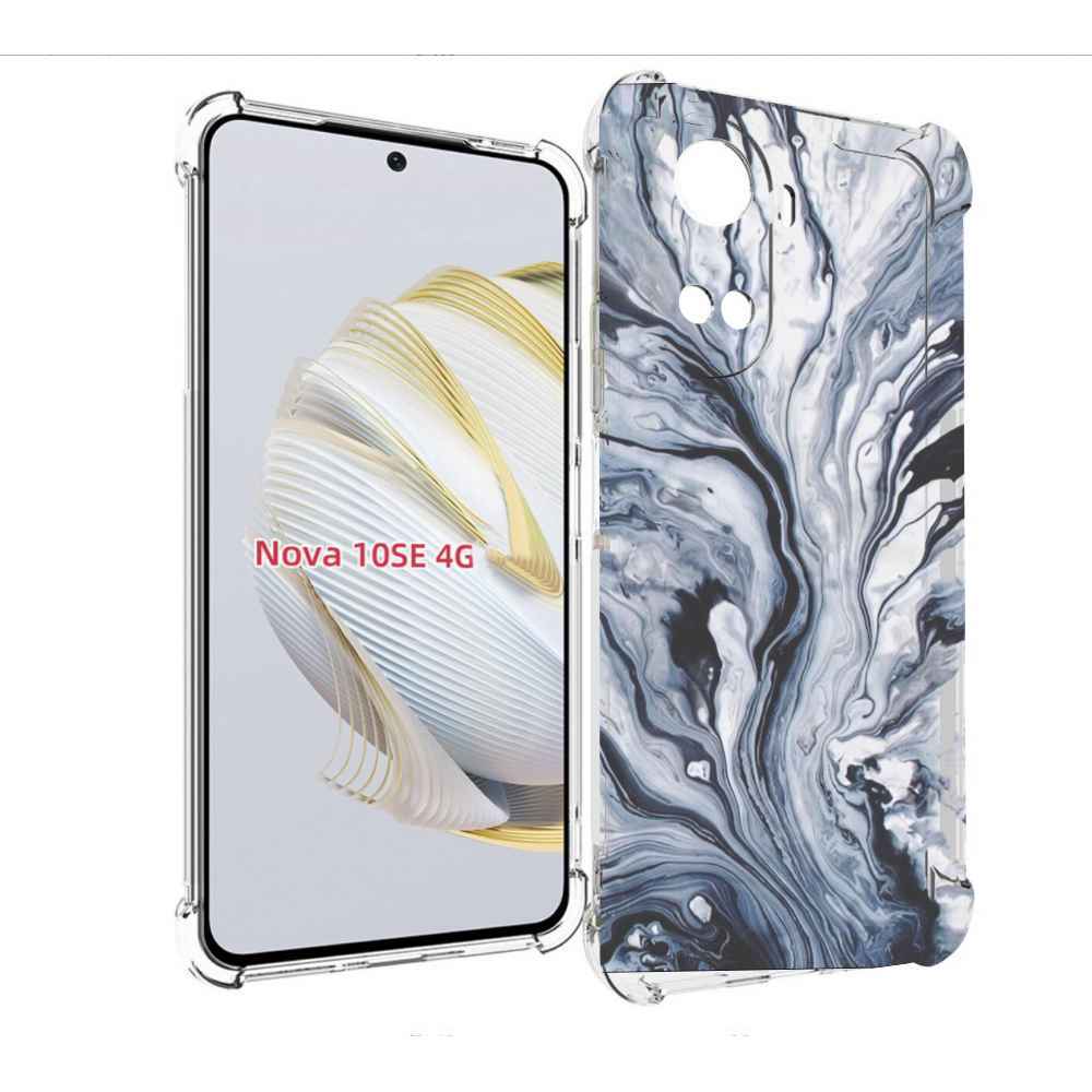 

Чехол MyPads серая краска для Huawei Nova 10 SE, Прозрачный, Tocco