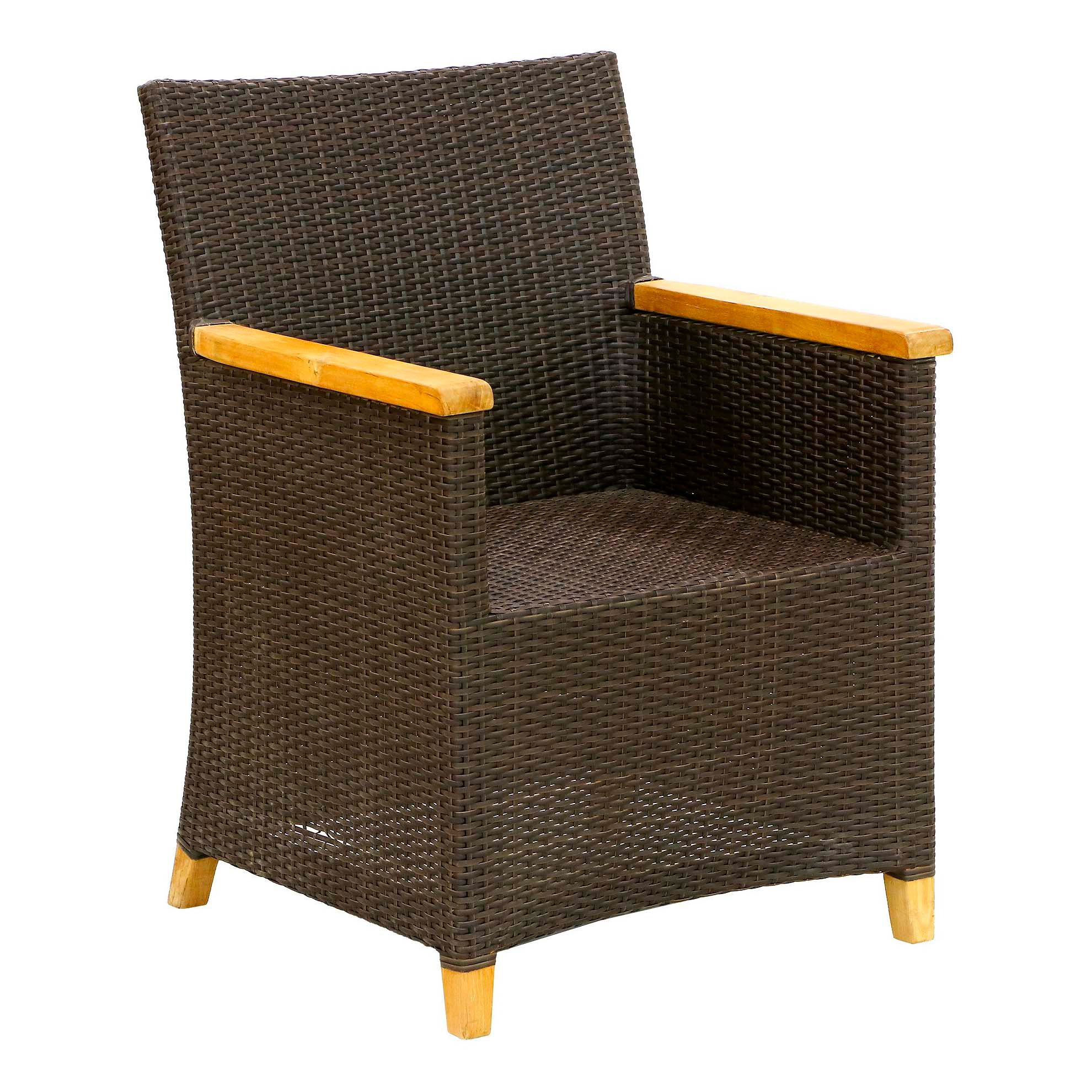 

Стул плетеный Cambium Java Brown коричневый