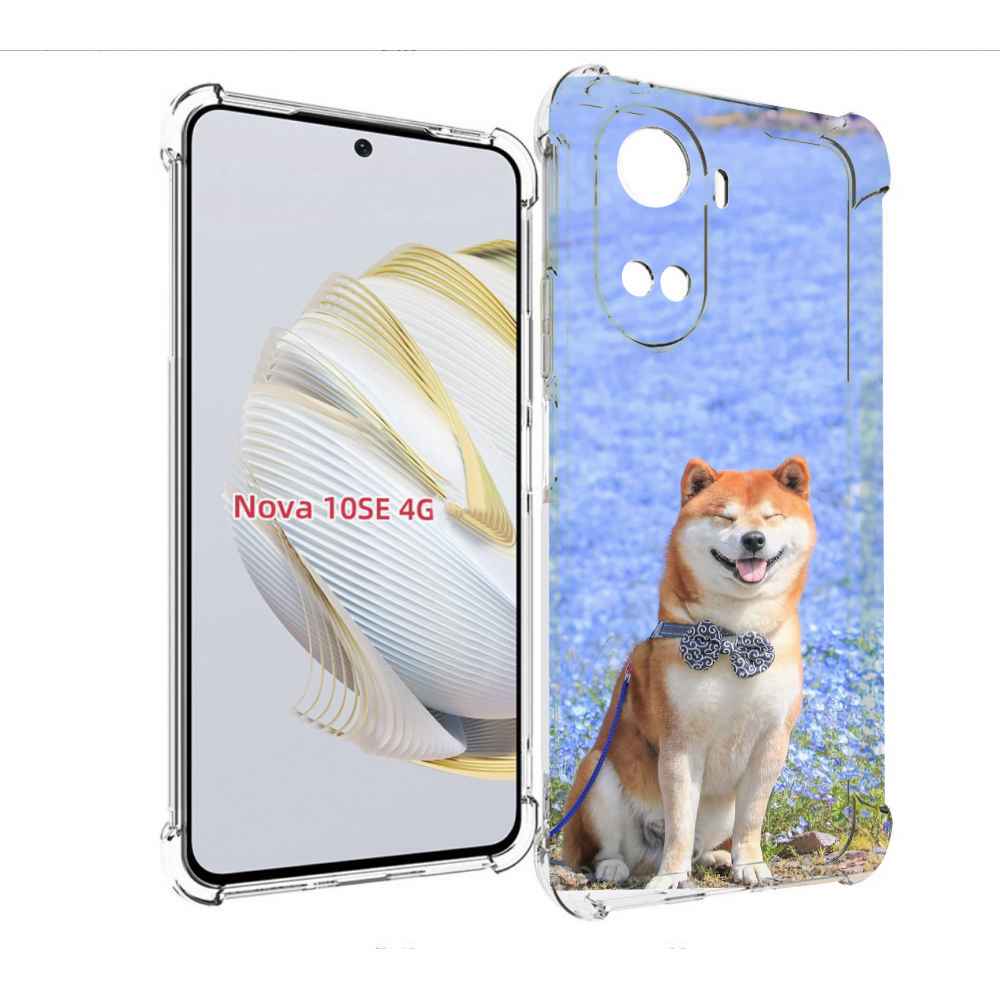 

Чехол MyPads сиба шиба ину 2 для Huawei Nova 10 SE, Прозрачный, Tocco