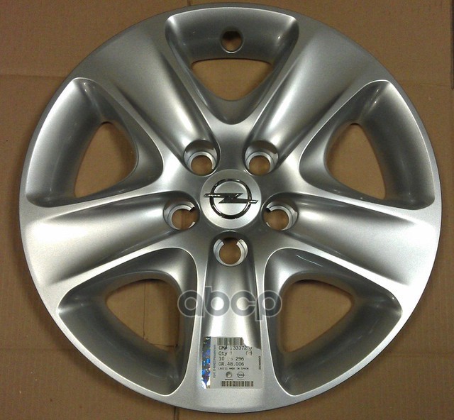 

GENERAL MOTORS 13337257 Колпак колесный OPEL: ZAFIRA B 2005-2015, MERIVA B 2010-2017, ASTR
