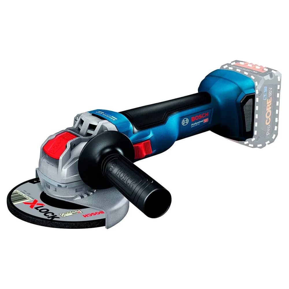 Шлифмашина угловая аккумуляторная Bosch GWS 18V-10 Professional Solo 06019J4002