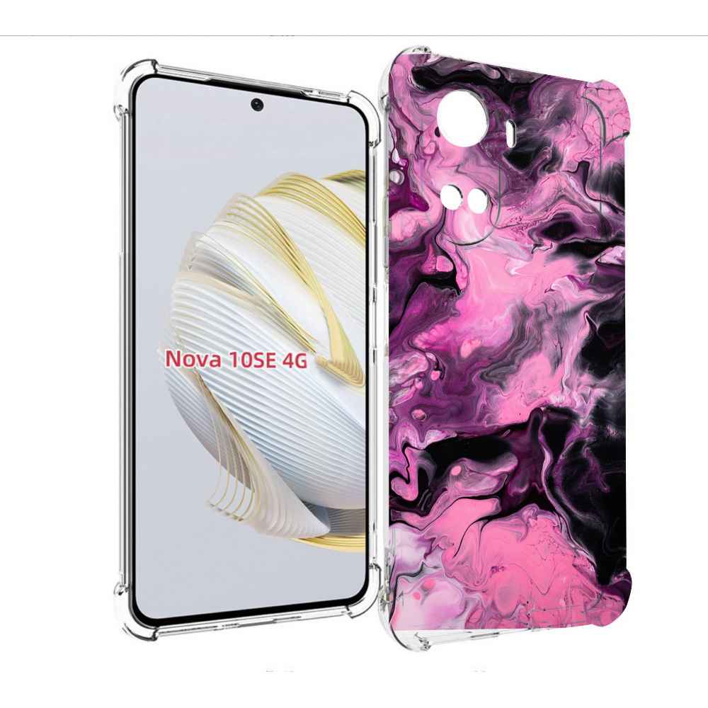 

Чехол MyPads смешивание-фиолетового для Huawei Nova 10 SE, Прозрачный, Tocco
