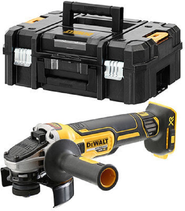 фото Dewalt dcg405nt-xj портативная шлифовальная машинка дисковый шлифовальный станок черный, ж