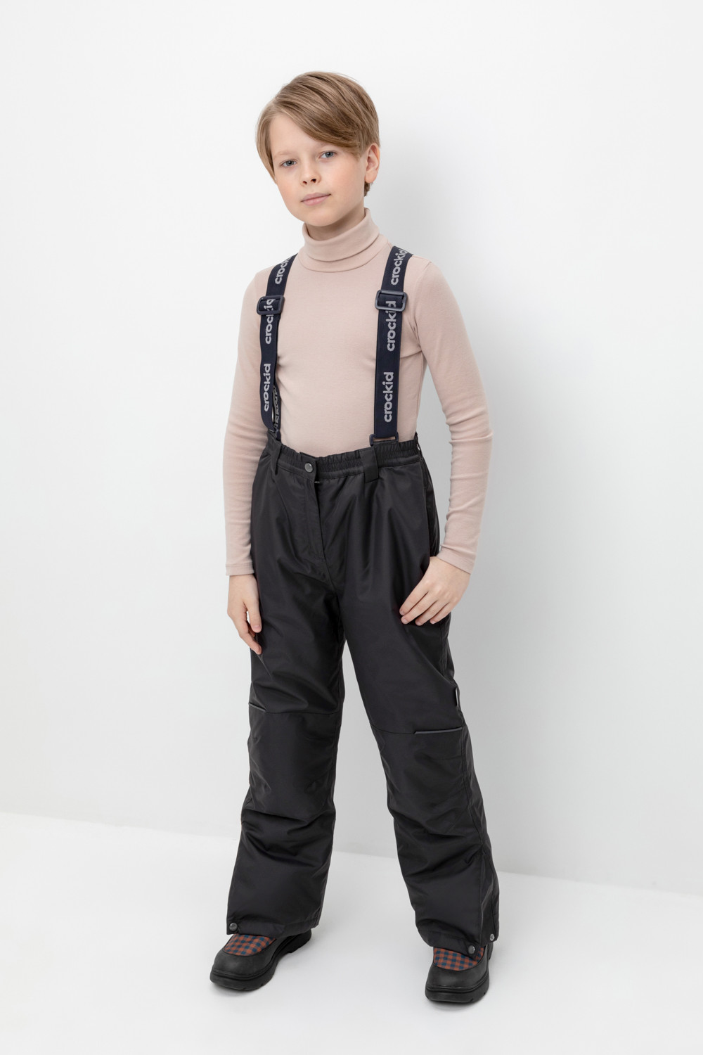 

Брюки детские CROCKID 2BG PNT 002(1).1, угольный серый, 122, Черный, 2BG PNT 002(1).1