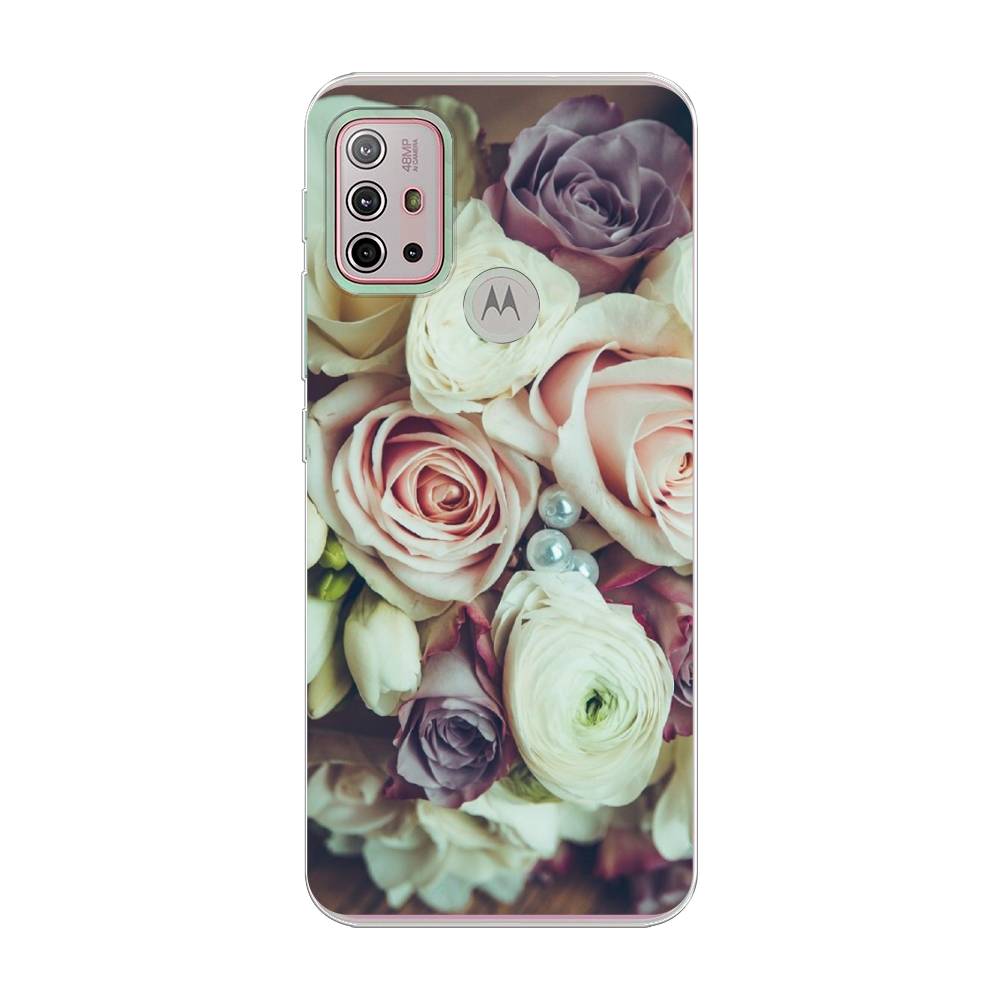 

Чехол на Lenovo K13 Note "Свадебный букет", Белый;фиолетовый, 242150-2
