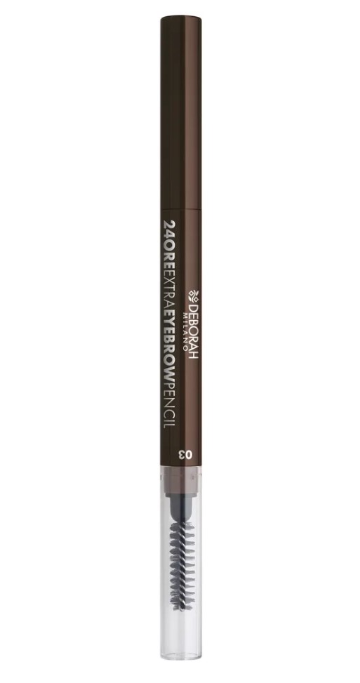Карандаш-стайлер для бровей стойкий Deborah Milano тон 03 0.22 г 2 шт карандаш стайлер для бровей стойкий deborah milano 24 ore extra eyebrow pencil т 01