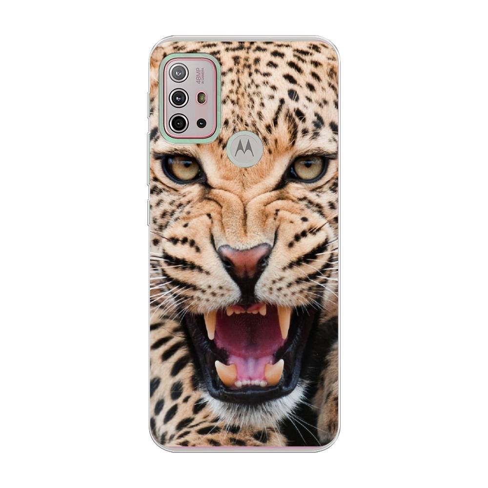 

Чехол на Lenovo K13 Note "Леопард 3d", Бежевый;черный, 242150-6