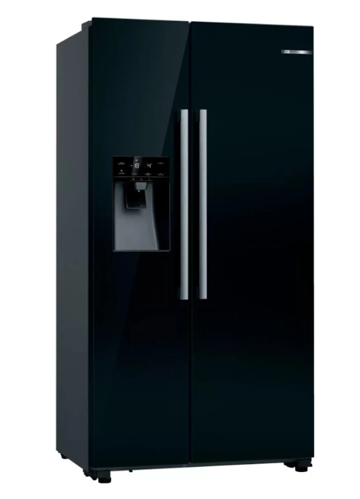 Холодильник Bosch KAD93VBFP черный набор для виски 1 перс 5 пр в коробке стакан кубики подставка стекло мрамор сланец bar