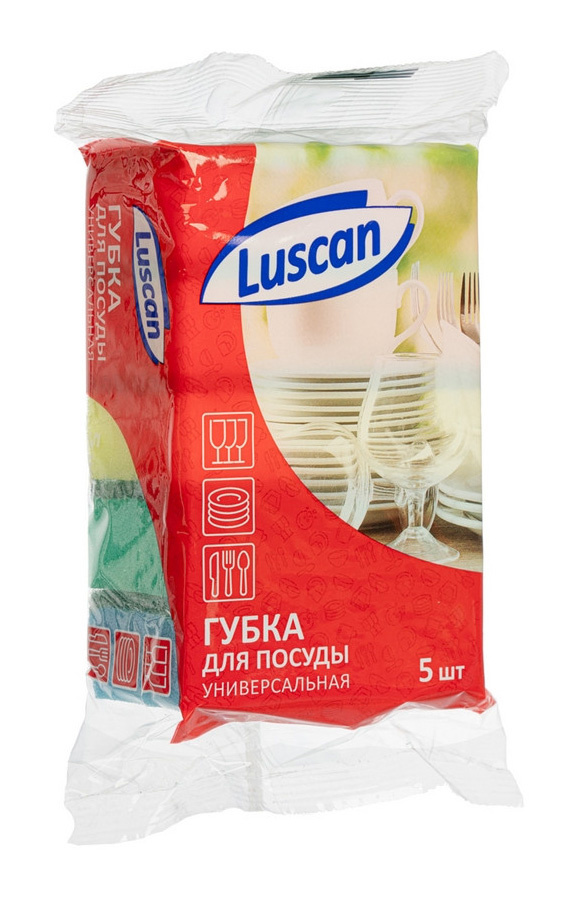 

Губка NoBrand Luscan поролон упак 5шт, Ассорти