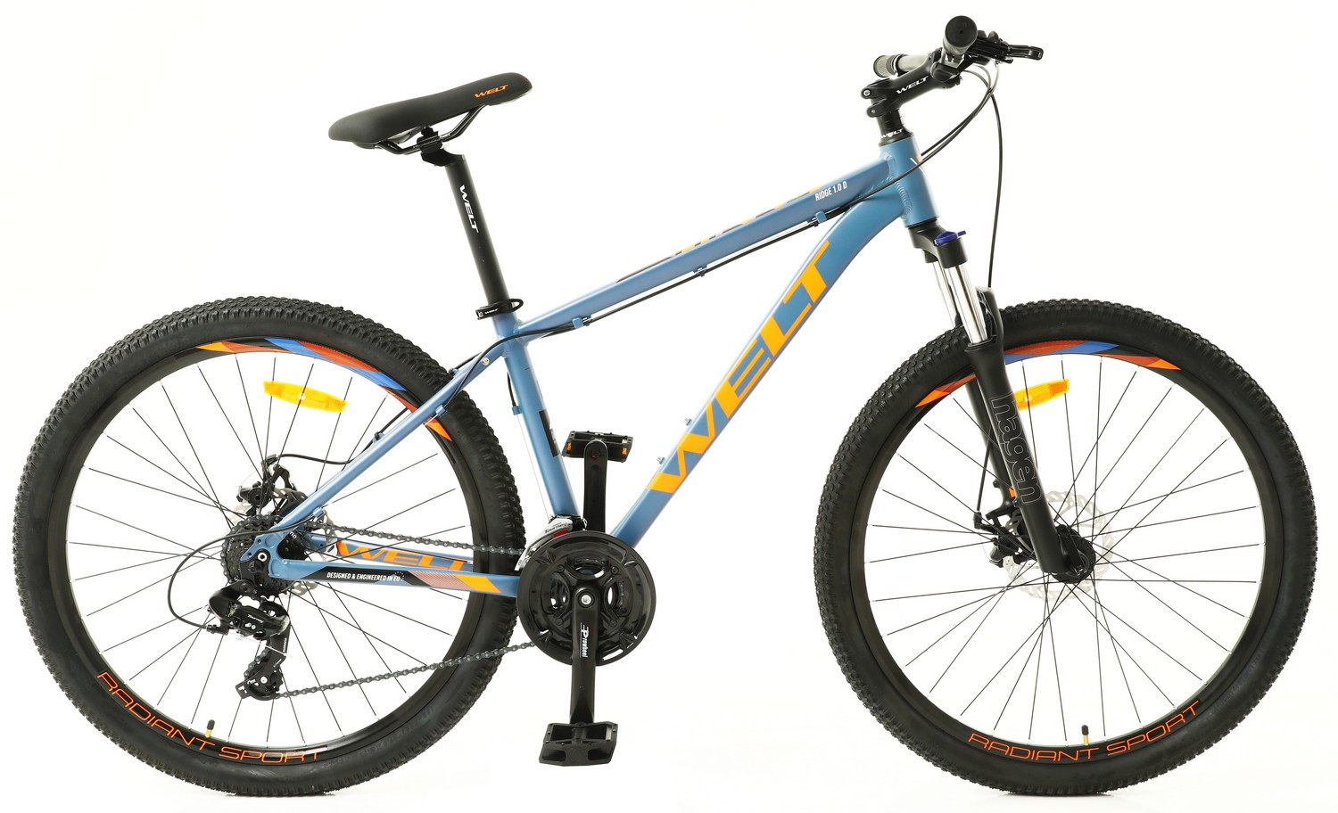 фото Горный велосипед welt велосипед горные ridge 1.0 d 27.5, год 2022 , ростовка 16, цвет сини