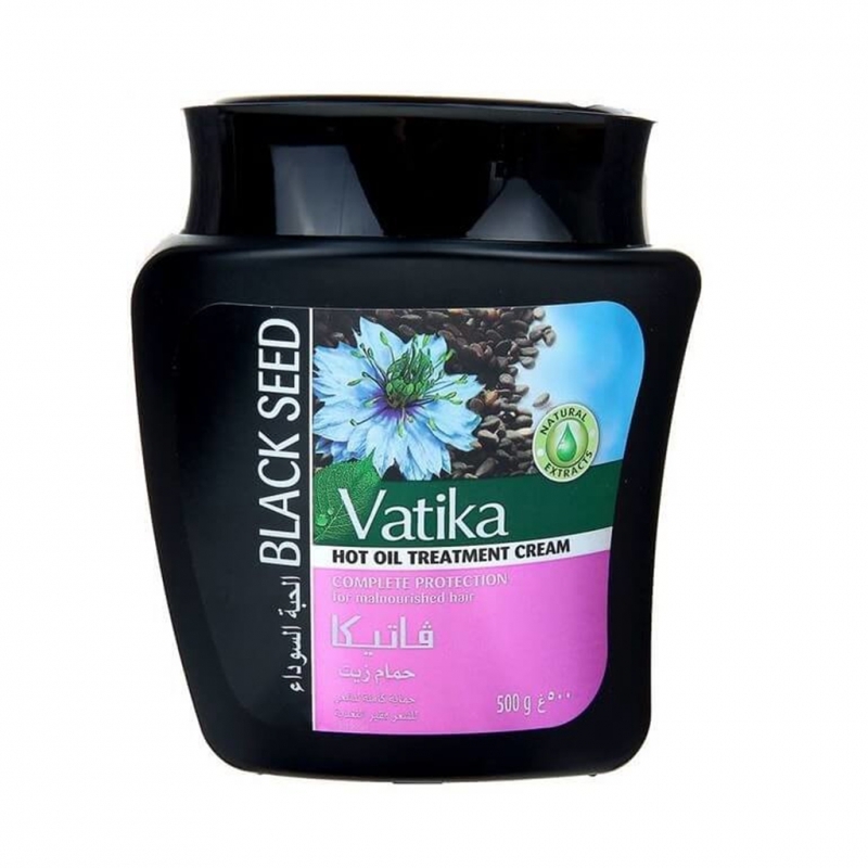 Купить Маска для волос Dabur Vatika с маслом чёрного тмина 500 мл