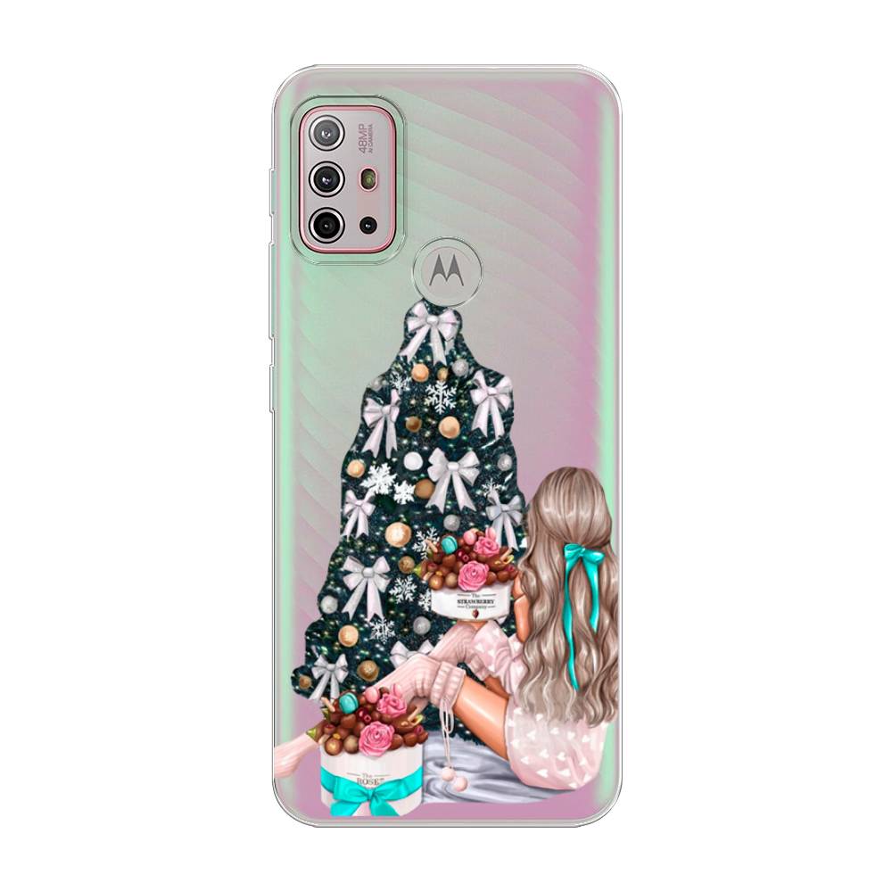 

Чехол на Lenovo K13 Note "New Year", Зеленый;бежевый;голубой, 242150-5