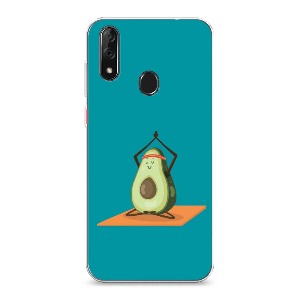 

Чехол на ZTE Blade V10 "Расслабься с авокадо", Голубой, 132750-6