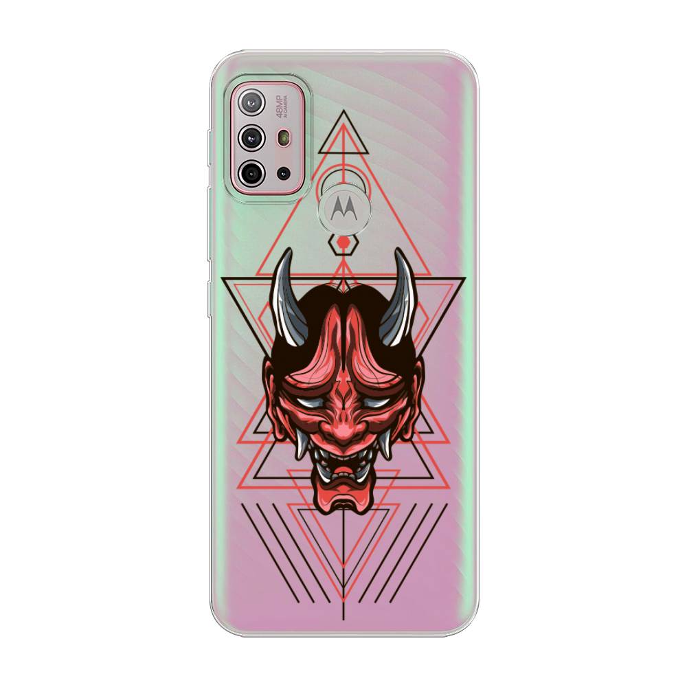 

Чехол на Lenovo K13 Note "Hanya Oni mask", Серый;красный;черный, 242150-4