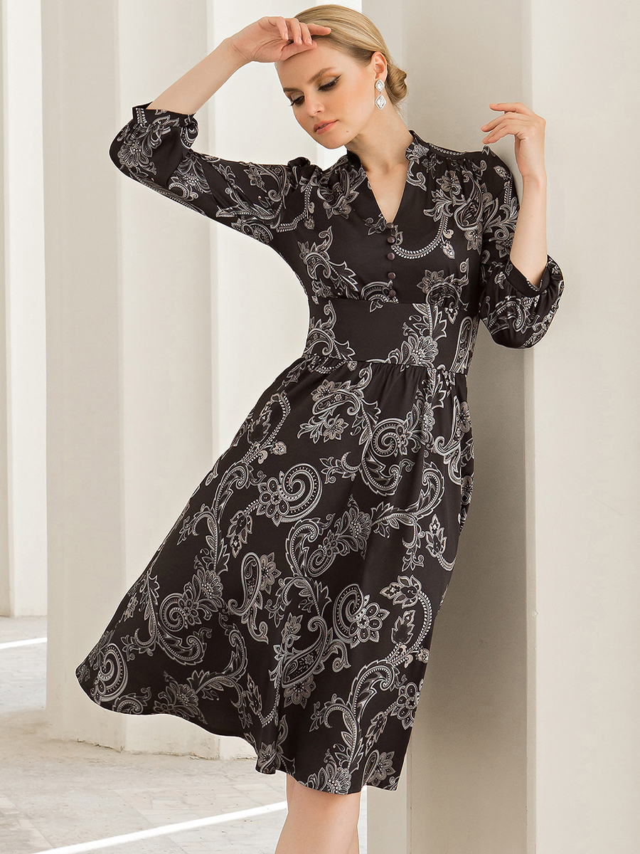 Платье женское MARICHUELL MPl00160V(vivian) черное 46 RU