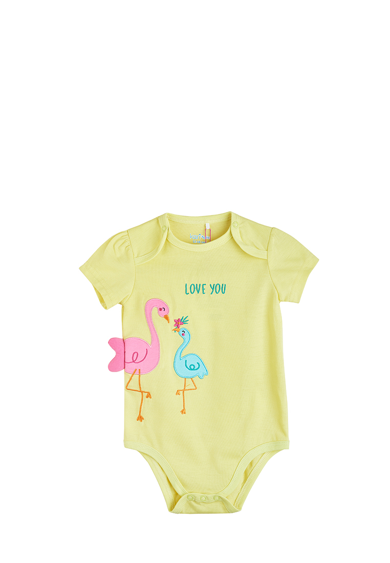 

Боди детское Kari baby SS22B10800603 цв. желтый р. 56, SS22B10800603