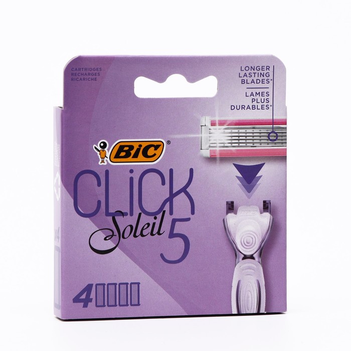 

Сменные кассеты для бритья BIC Click 5, 4 шт.