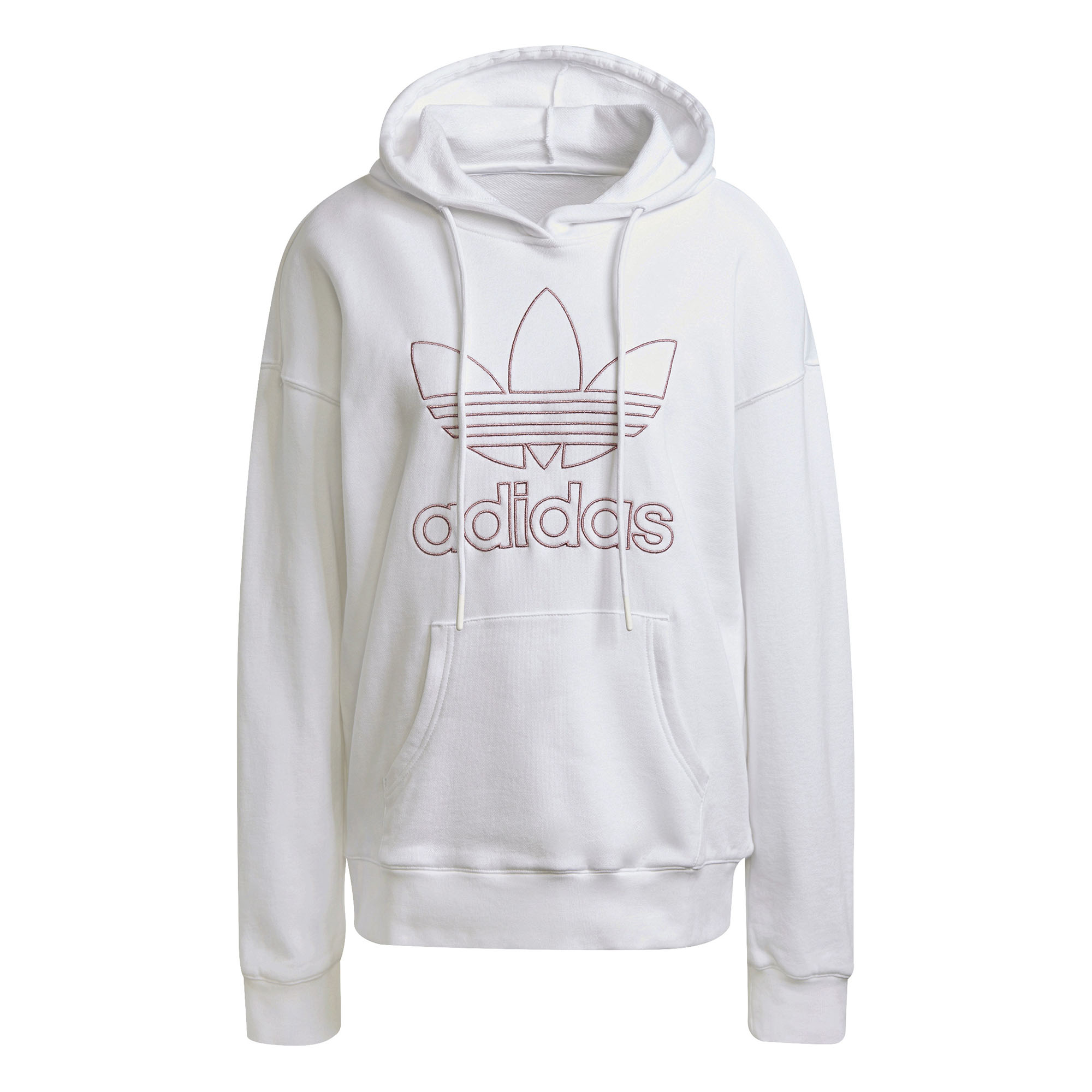 Худи женское Adidas HG1848 белое 52