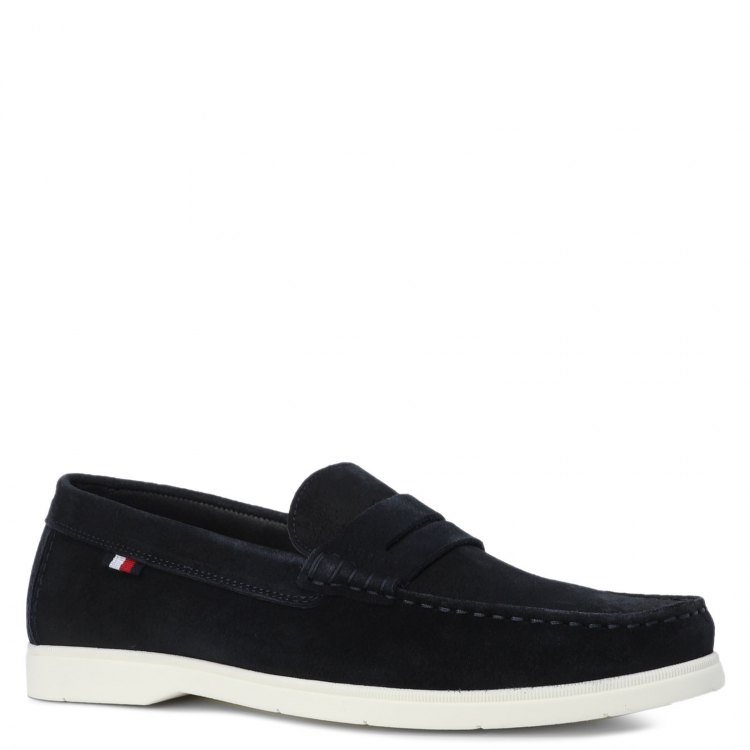 

Лоферы мужские Tommy Hilfiger FM0FM03603_2577009 синие 43 EU, FM0FM03603_2577009