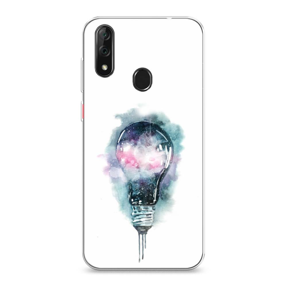 

Чехол на ZTE Blade V10 "Волшебная лампа", Белый;серый, 132750-4