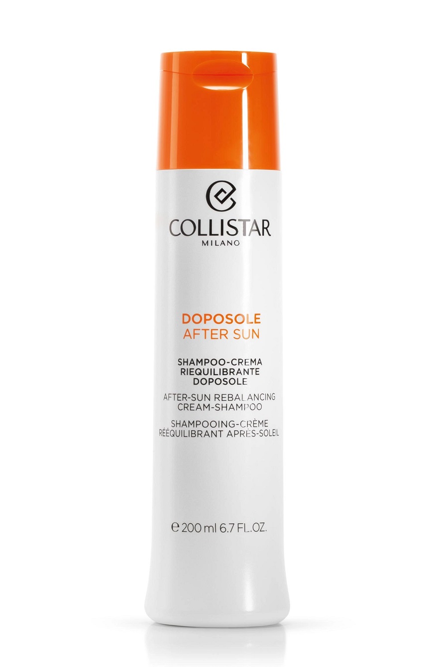 

Крем-шампунь Collistar после солнца After-Sun Rebalancing Cream-Shampoo 200 мл, After-Sun Rebalancing Cream-Shampoo