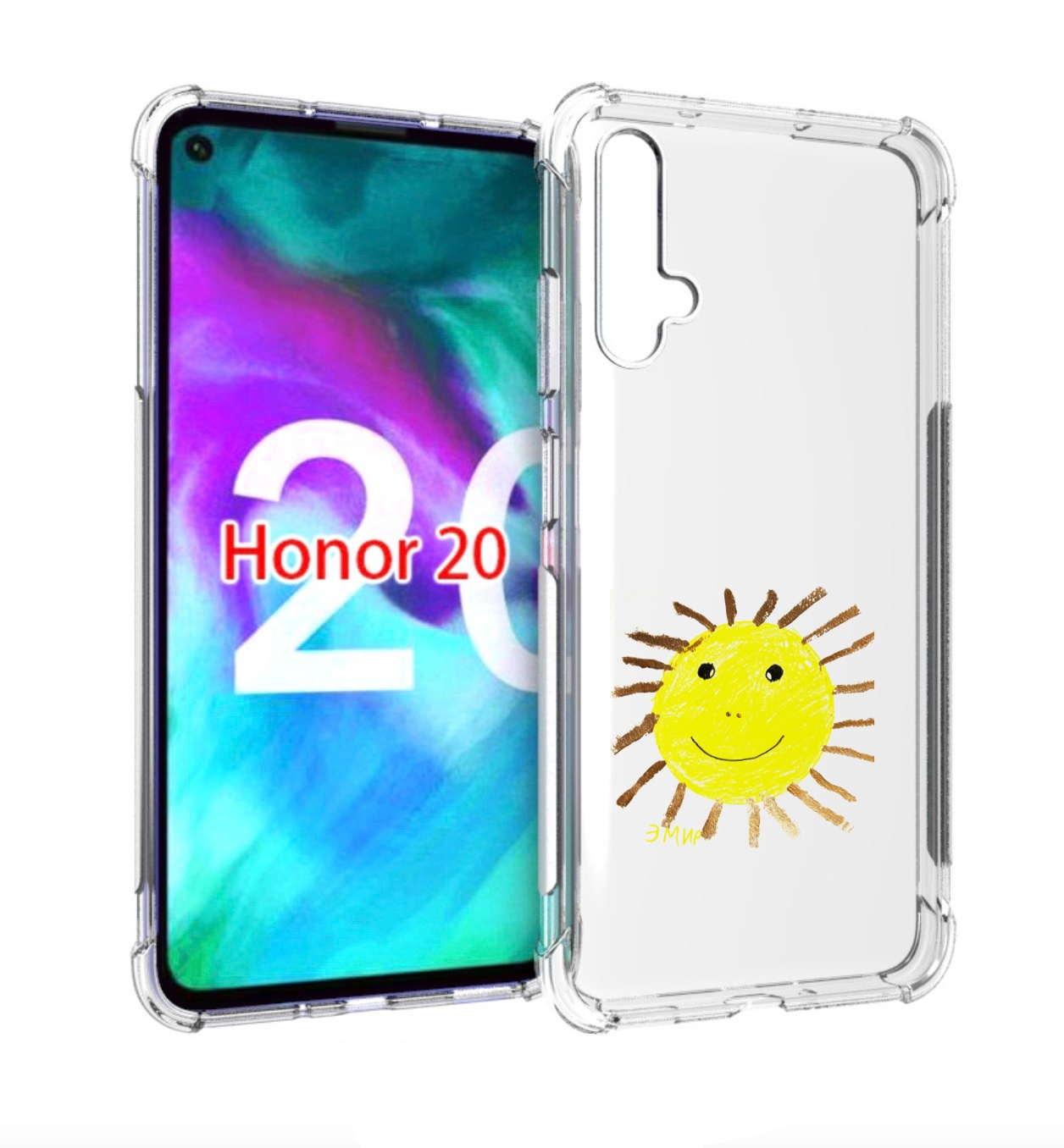 

Чехол бампер MyPads Улыбнись, дурак! Morgenshtern для Honor, Прозрачный, Tocco