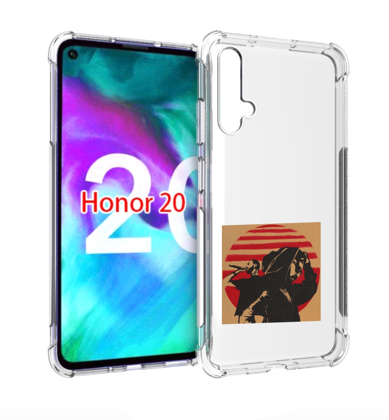 

Чехол бампер MyPads Утопия Мияги и Энди панда для Honor 2, Прозрачный, Tocco