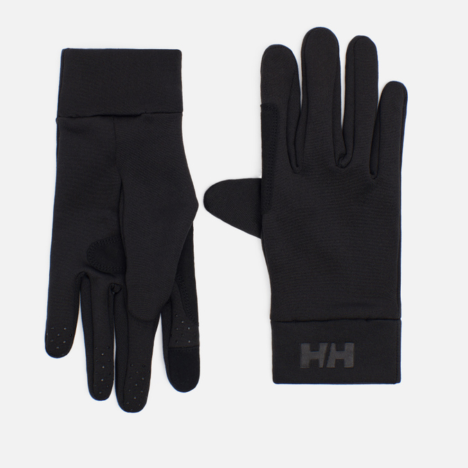 фото Перчатки унисекс helly hansen hh fleece touch черные р.l