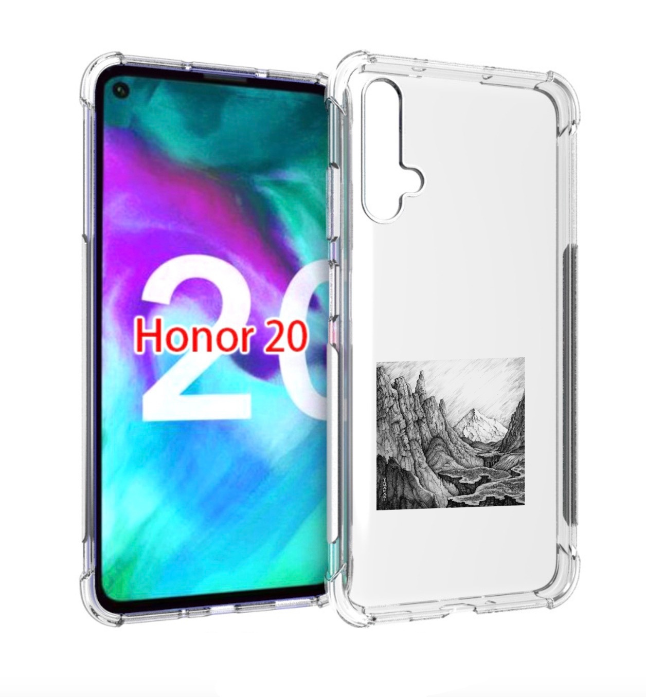 

Чехол бампер MyPads Ямакаса Мияги и Энди Панда для Honor, Прозрачный, Tocco
