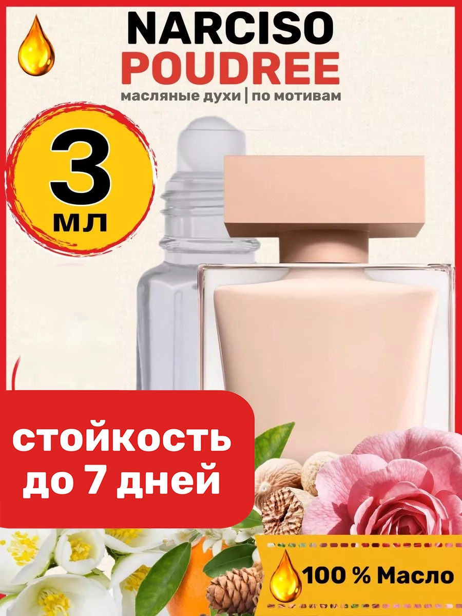 

Духи масляные BestParfume по мотивам Narciso Poudree Нарциссо Родригес парфюм женские, 279