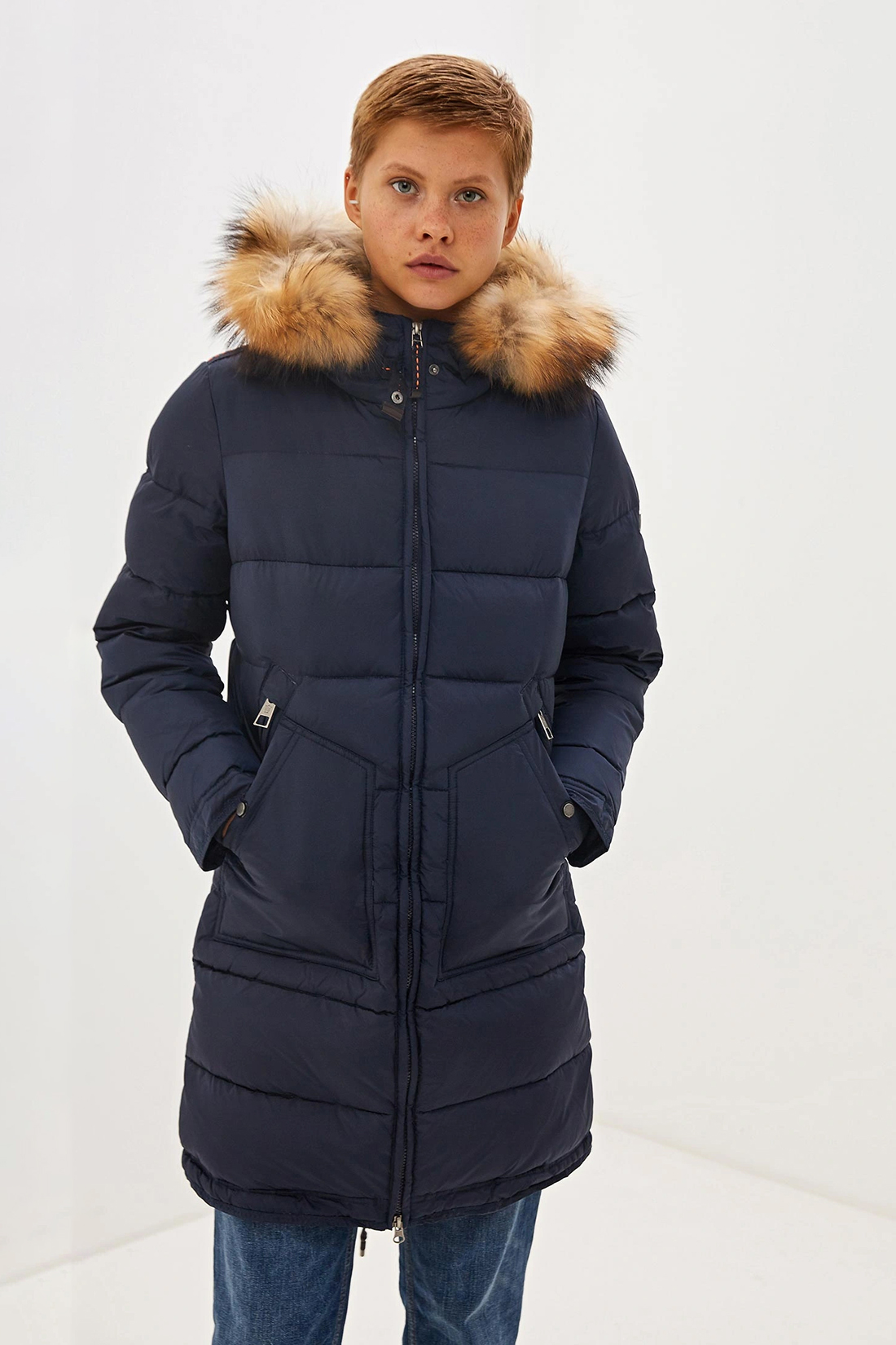 

Куртка женская Baon B009537 синяя XXL, B009537