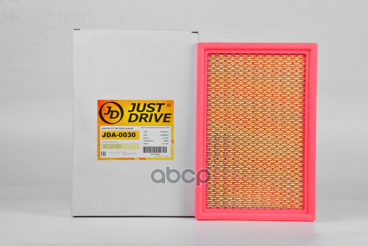 

Фильтр Воздушный Just Drive арт. JDA0030