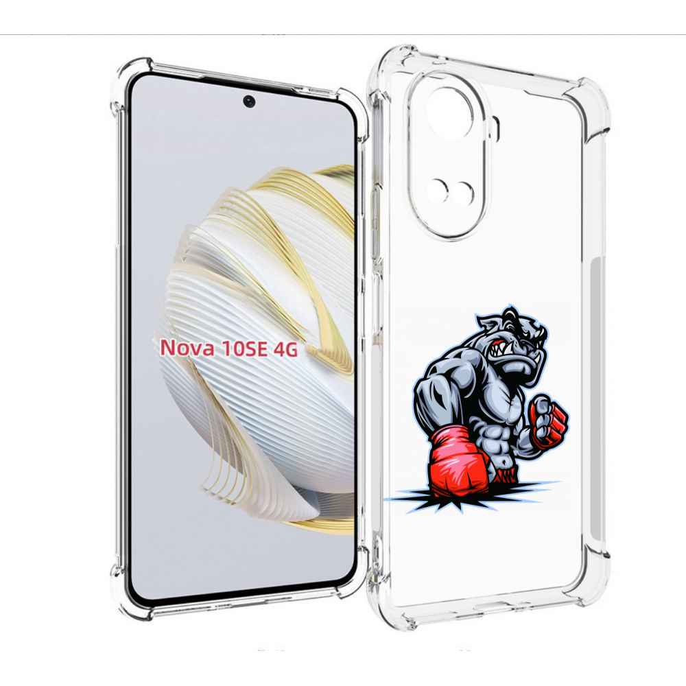 

Чехол MyPads собака-боксер для Huawei Nova 10 SE, Прозрачный, Tocco