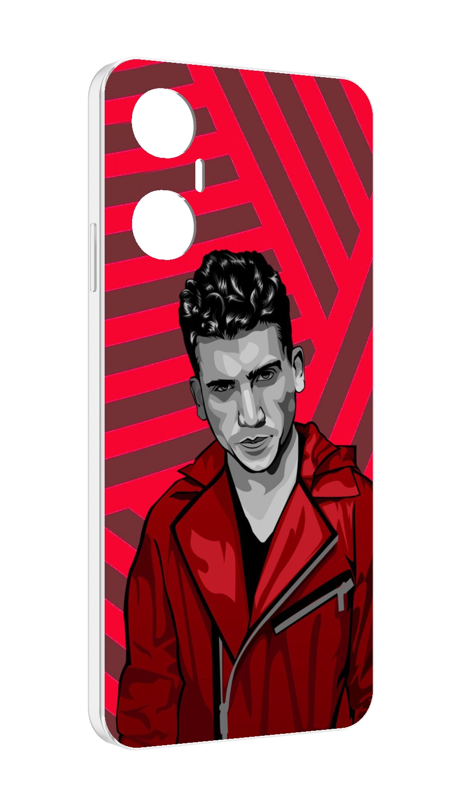 

Чехол MyPads Денвер-бумажный-дом для Infinix Hot 20 5G, Прозрачный, Tocco