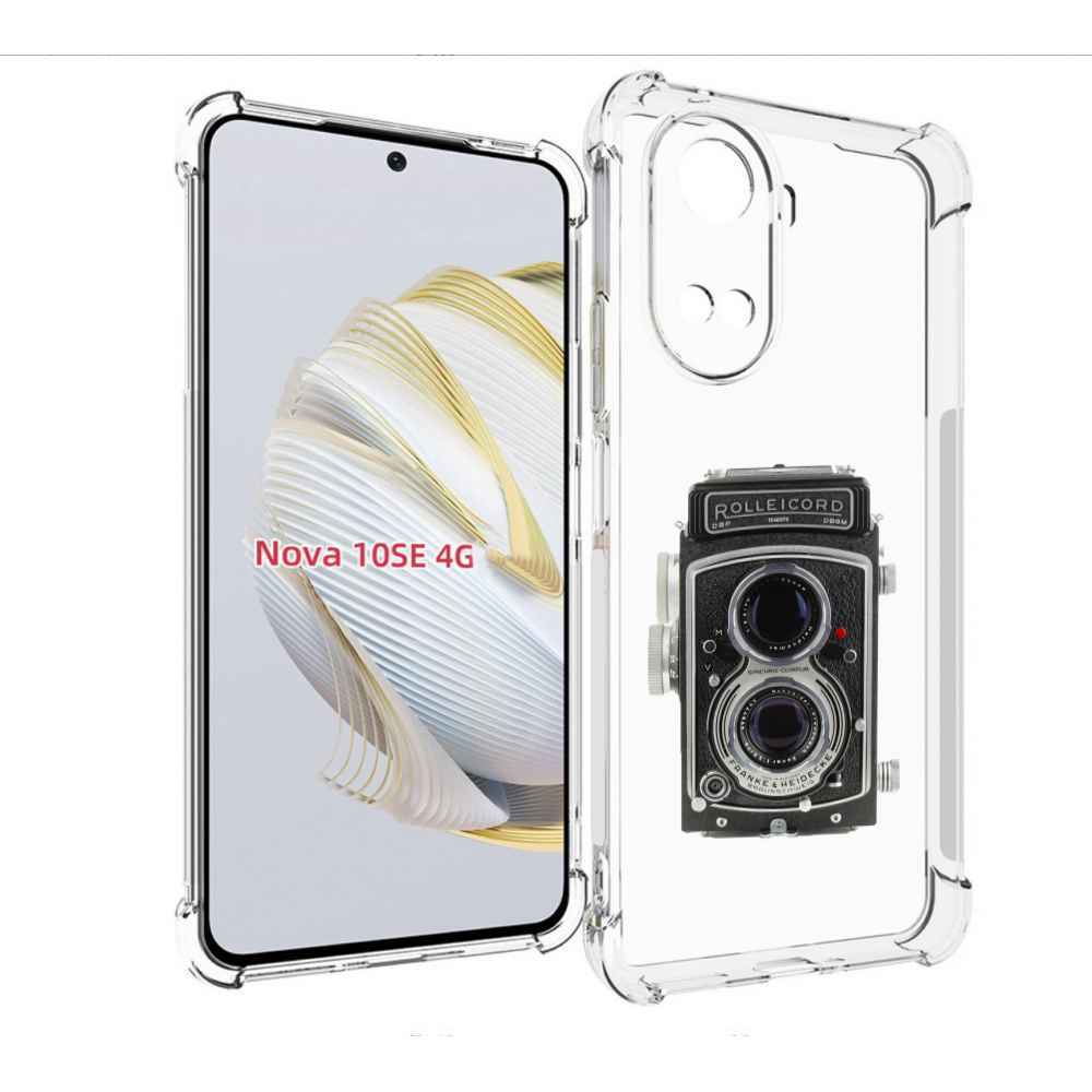 

Чехол MyPads старый проектор для Huawei Nova 10 SE, Прозрачный, Tocco