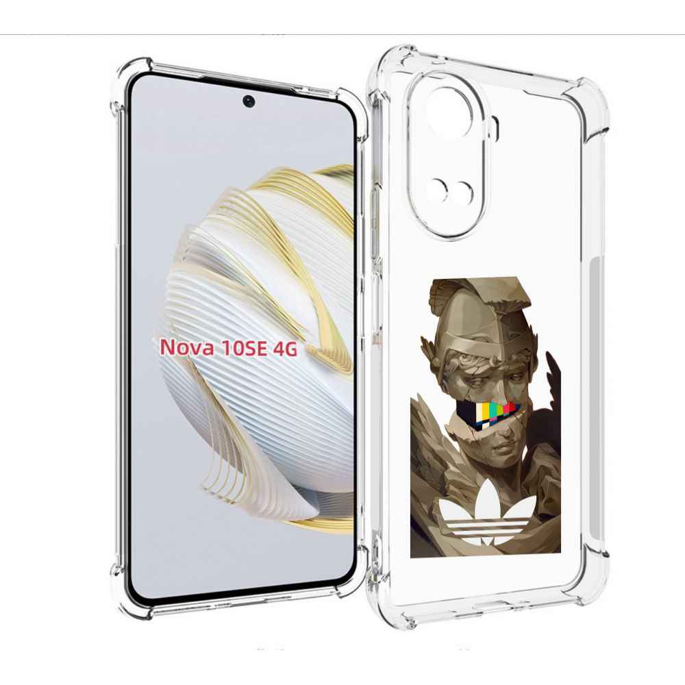 

Чехол MyPads статуя-адидас для Huawei Nova 10 SE, Прозрачный, Tocco