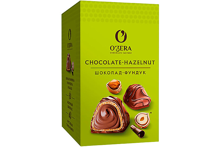 O'Zera, конфеты Chocolate Hazelnut, 150 г